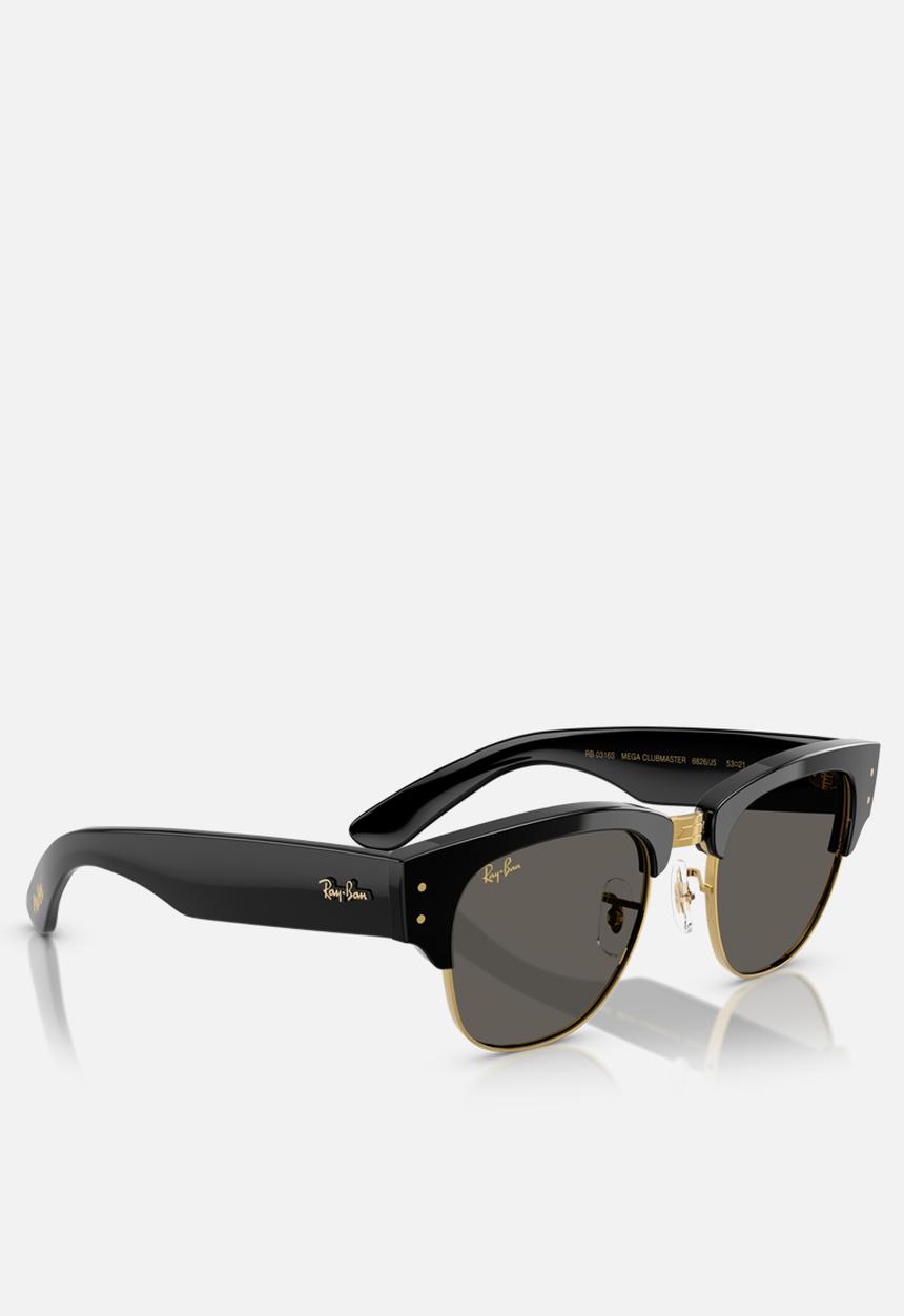 Ray-Ban - Mega Clubmaster 50MM - Ultra Black