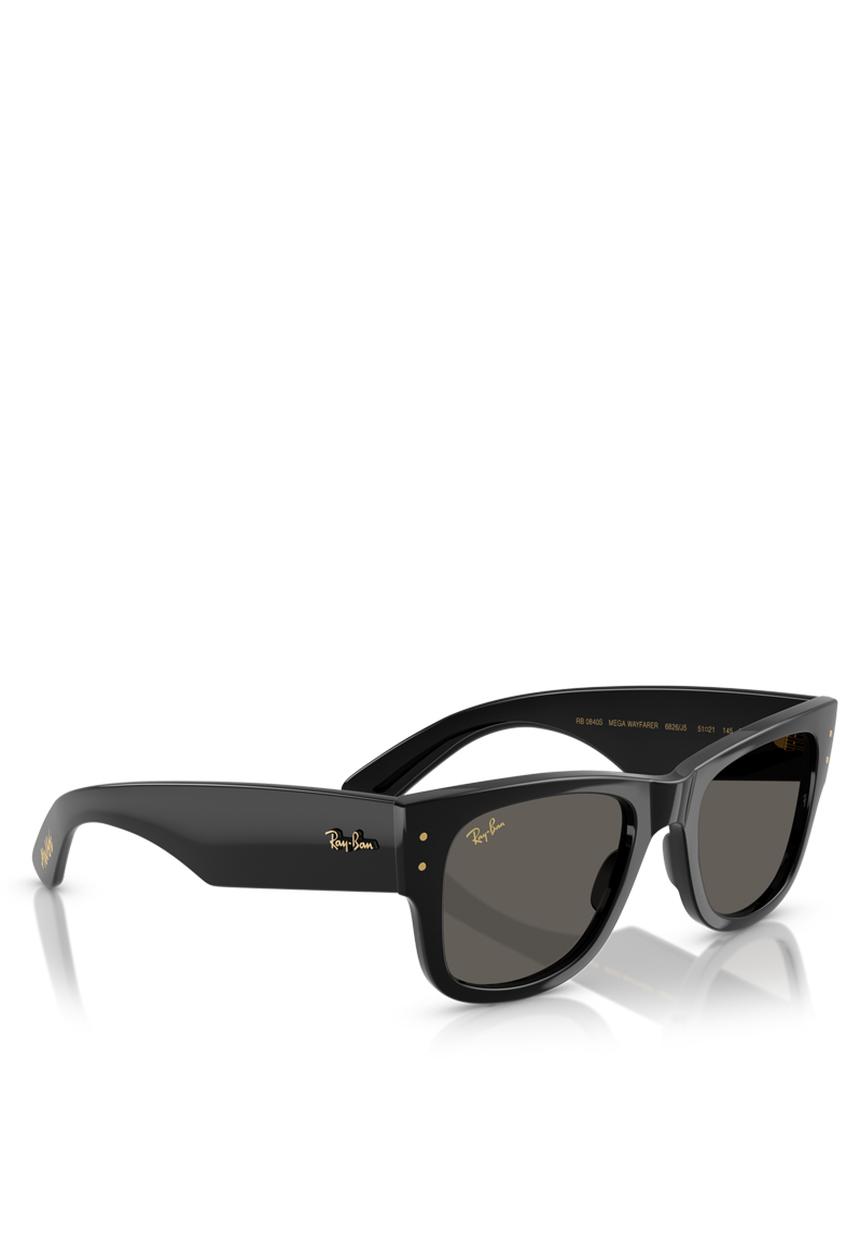 Ray-Ban - Mega Wayfarer 51MM - Black-Black