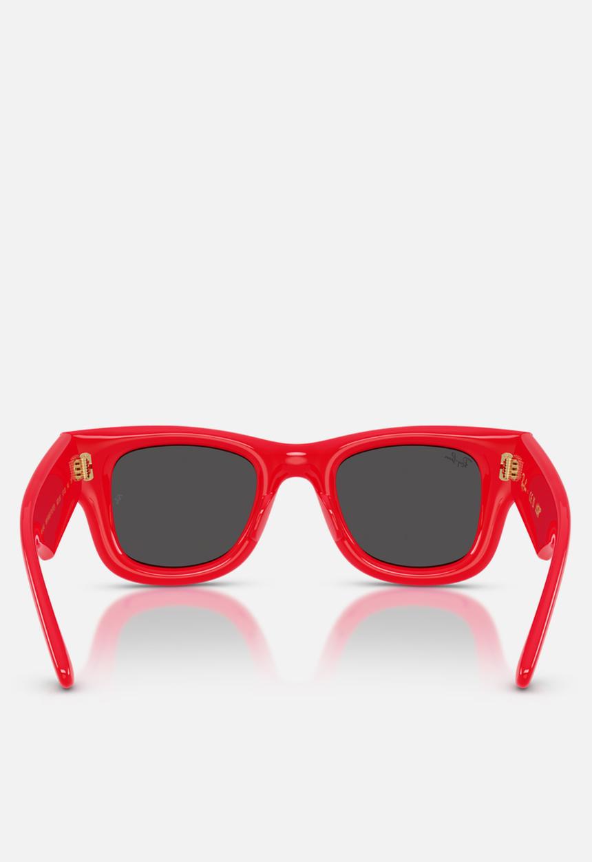 Ray-Ban - A$AP Rocky Wayfarer Puffer  0RB4940 50MM - Red