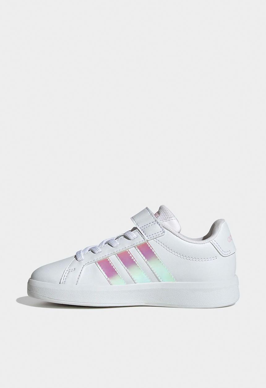 adidas Performance - Grand Court 3.0 El C - Ftwr White/Iridescent/Ftwr White