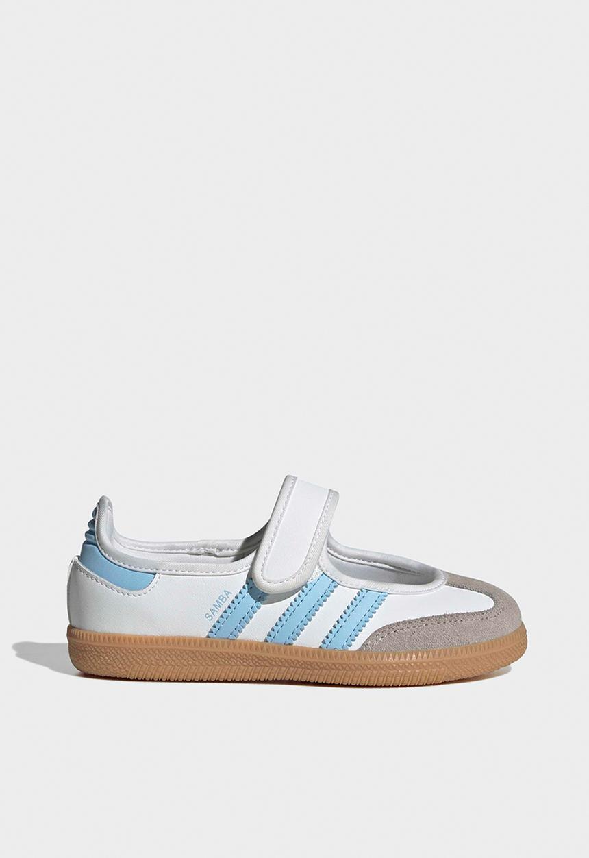 adidas Originals - Samba Jane C - Ftwr White/Clear Sky/Gum 3