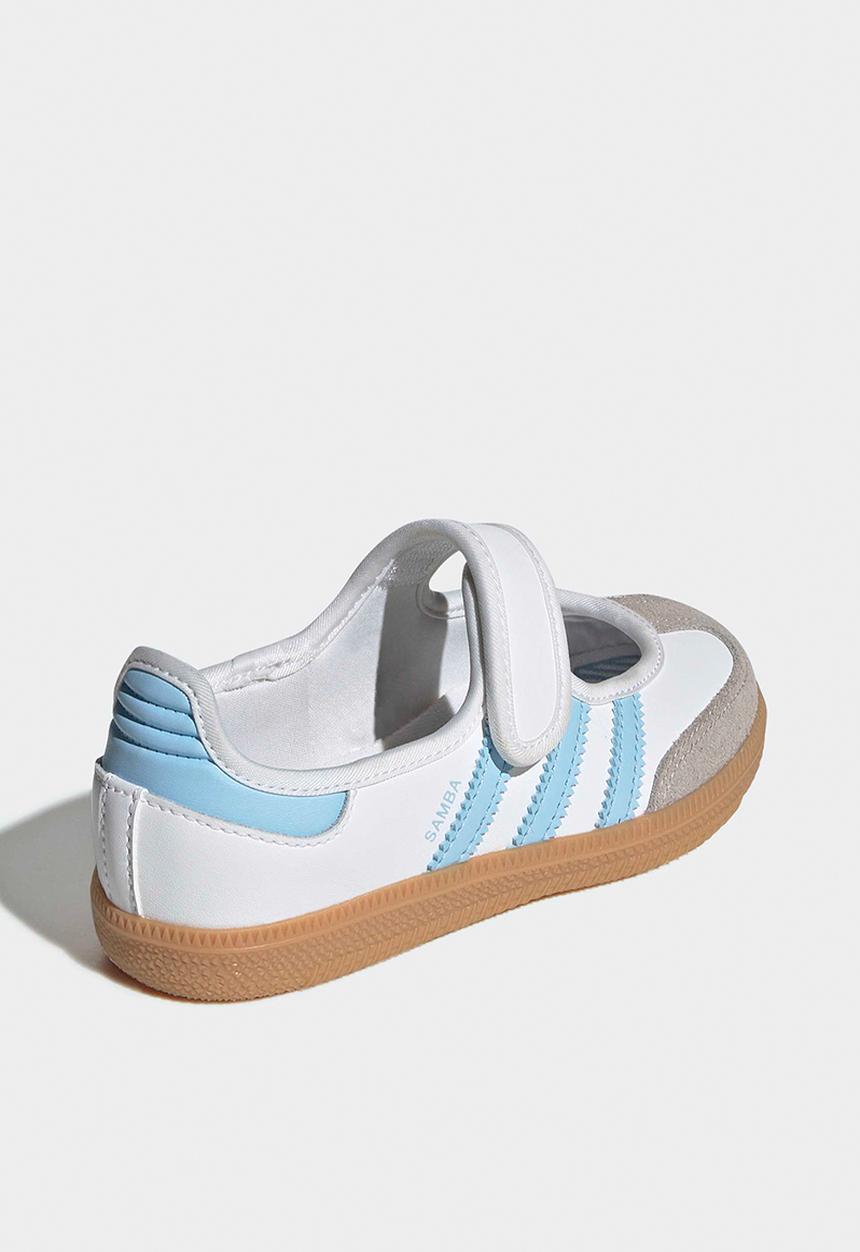 adidas Originals - Samba Jane C - Ftwr White/Clear Sky/Gum 3