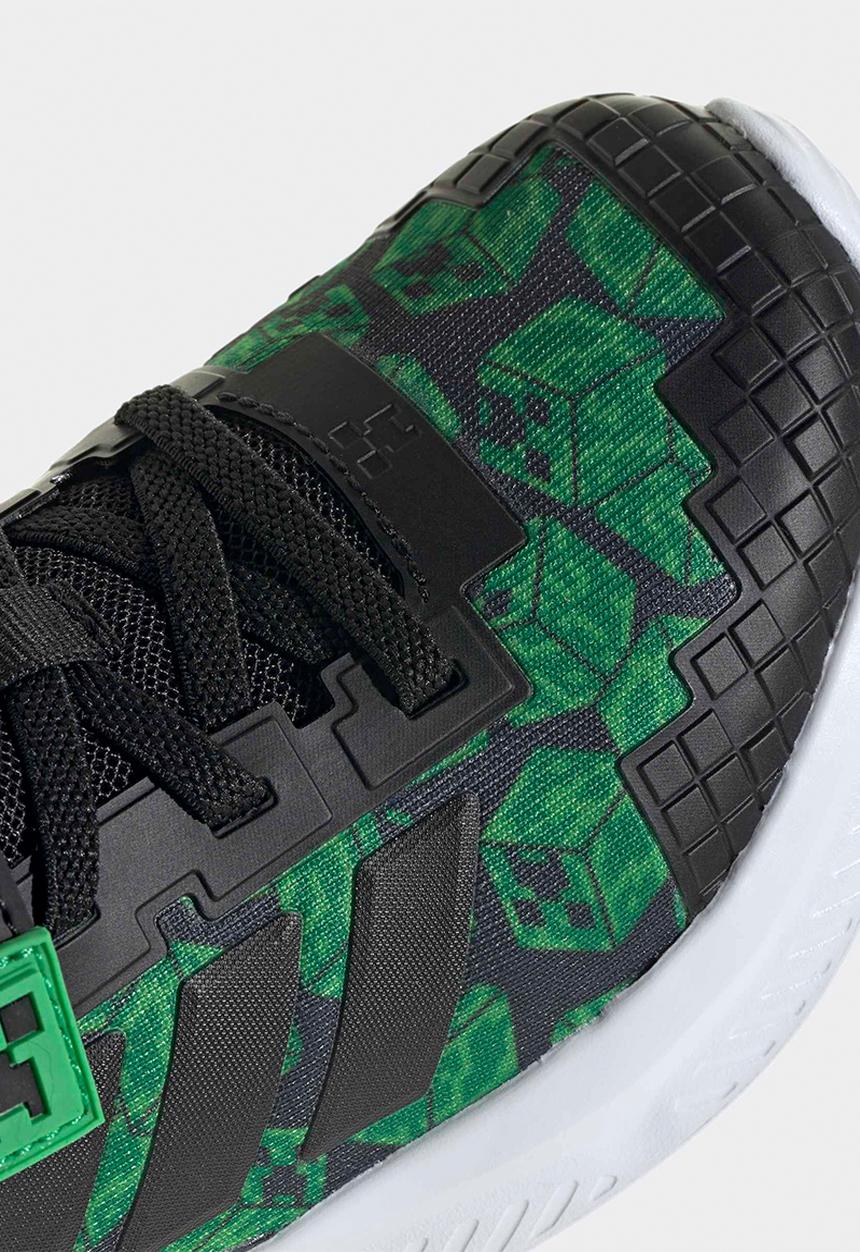 adidas Performance - Minecraft Fortarun El C - Core Black/Core Black/Ftwr White