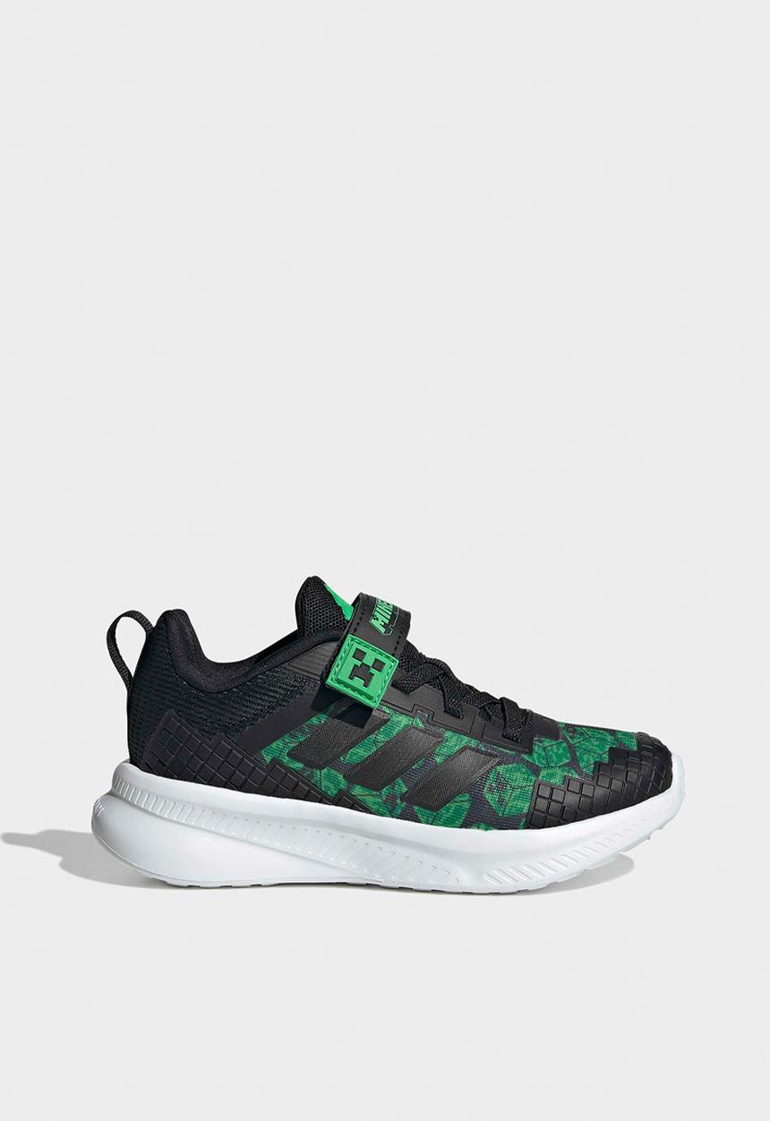 adidas Performance - Minecraft Fortarun El C - Core Black/Core Black/Ftwr White