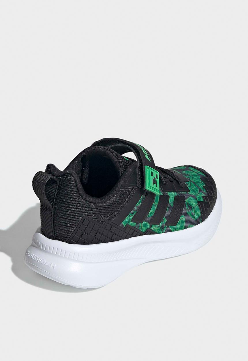adidas Performance - Minecraft Fortarun El C - Core Black/Core Black/Ftwr White