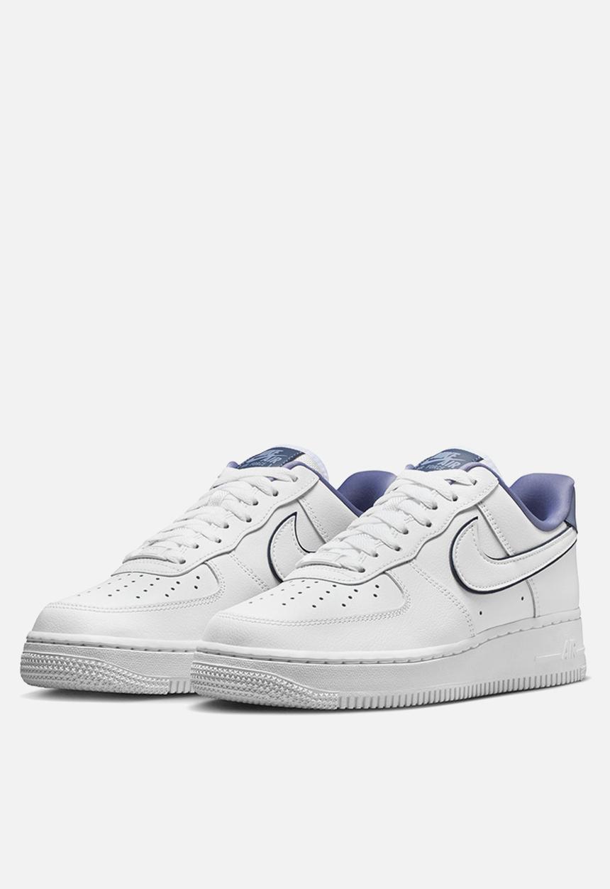 Nike Air Force 1 '07 Essential - WHITE/MIDNIGHT NAVY-WORLD INDIGO