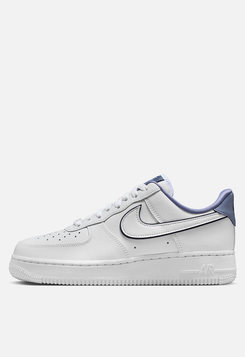 Nike Air Force 1 '07 Essential - WHITE/MIDNIGHT NAVY-WORLD INDIGO
