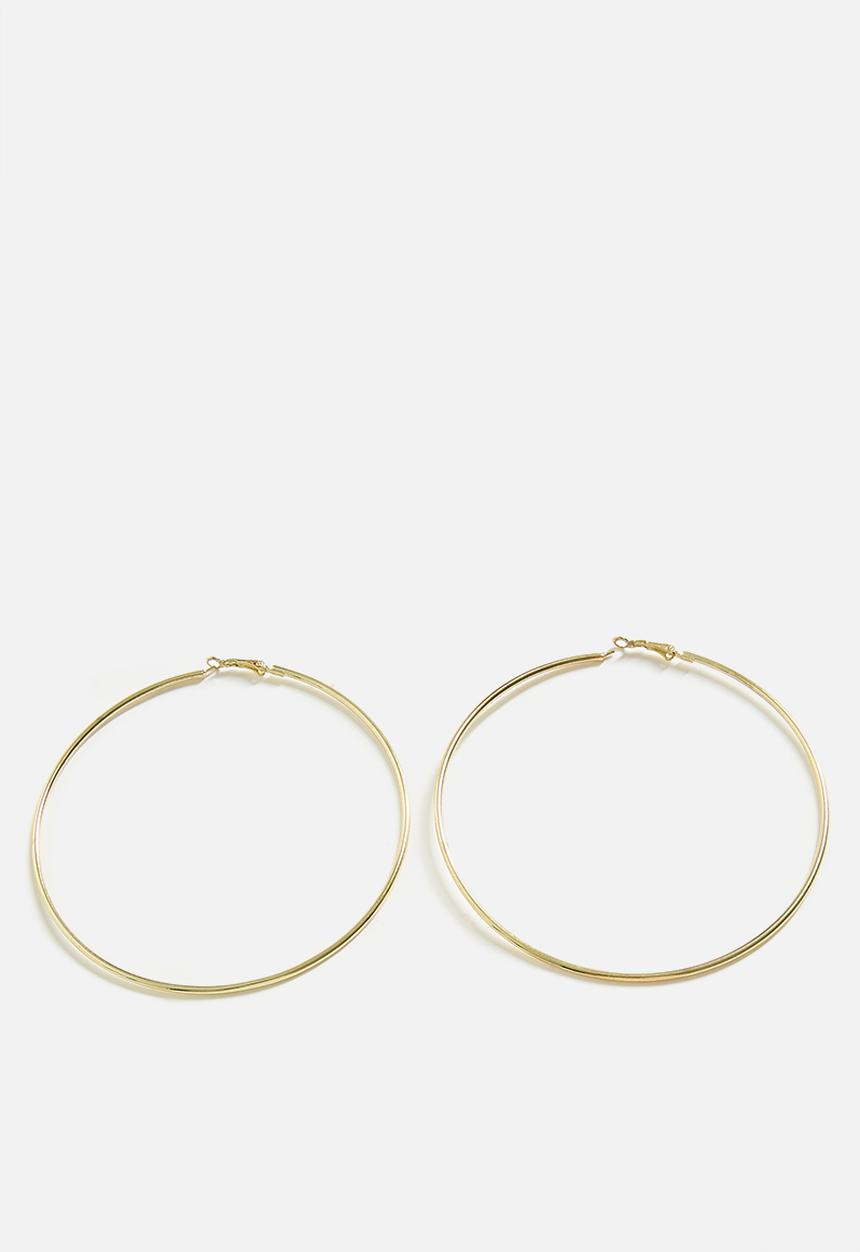 Tessa Design - Ella oversized hoop earring - gold
