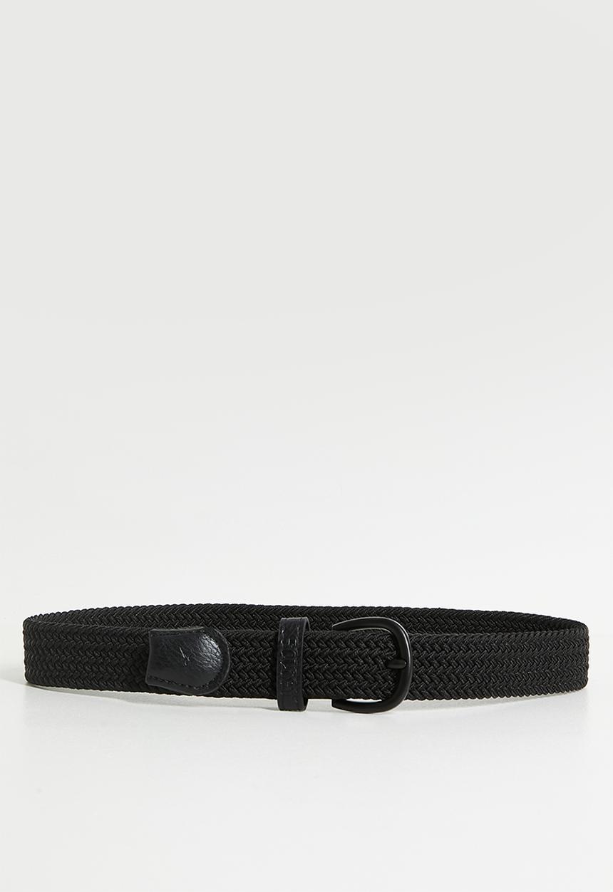 SOVIET - Eli Stretch belt  - black