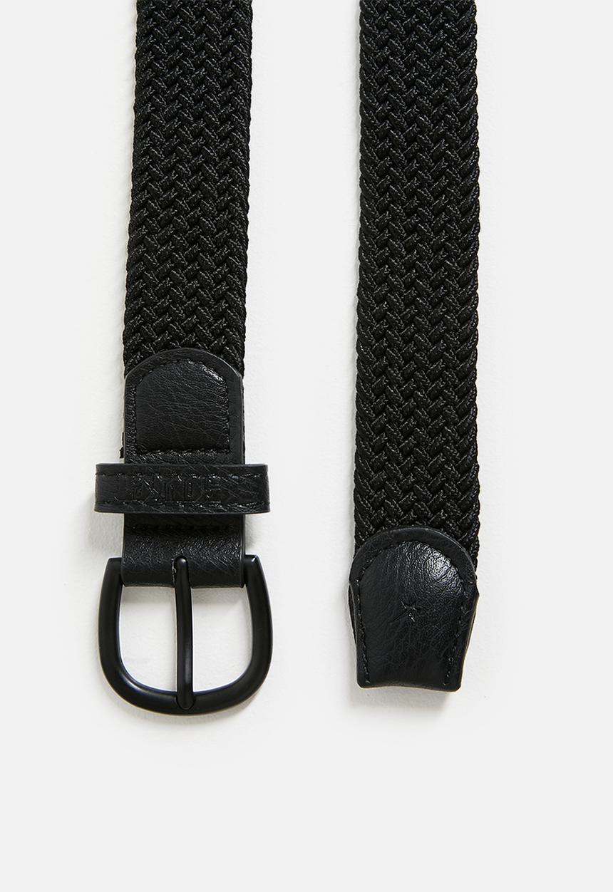 SOVIET - Eli Stretch belt  - black