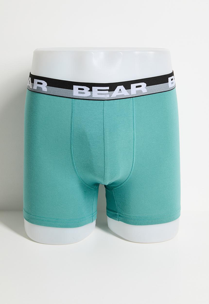 Bear - 2Pk Bodyshorts - Deep Sea Blue/Teal
