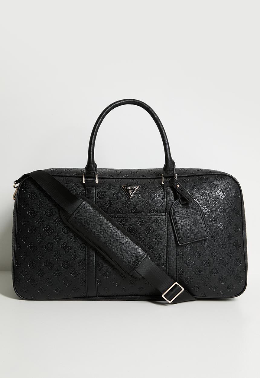 GUESS - Wilder weekender duffle - black