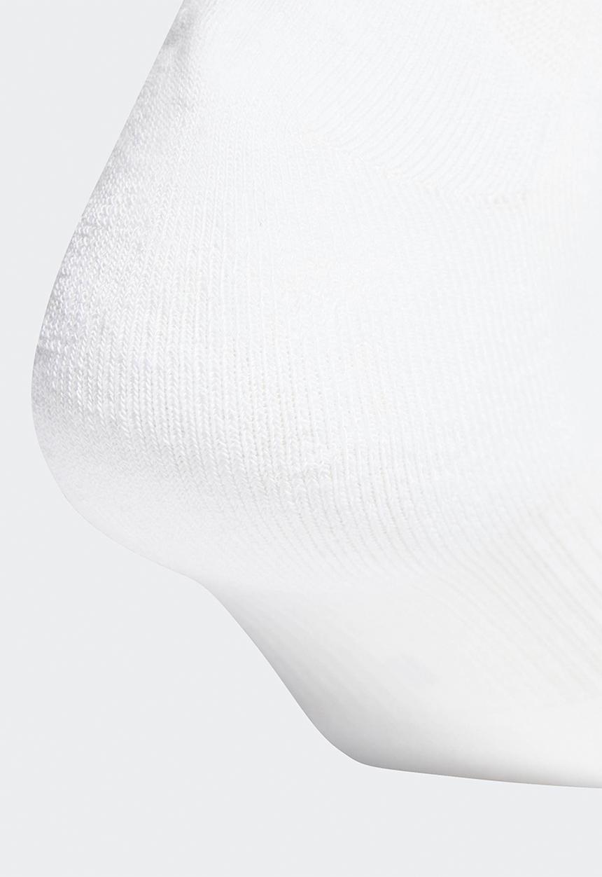 adidas Performance - 3 Stripes Cushioned Sportswear Mid Cut Socks - 3 pack - White/Blk