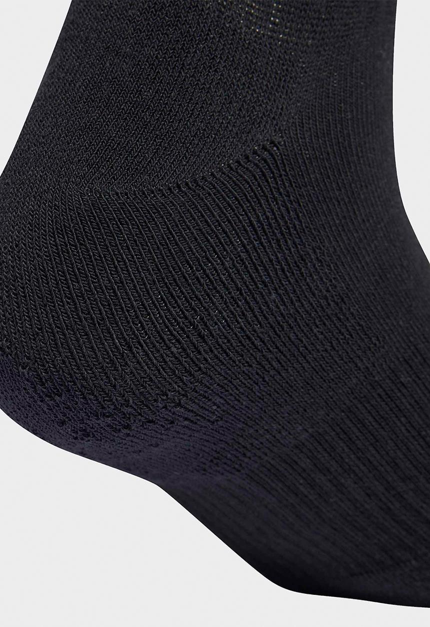 adidas Performance - 3 Stripes Cushioned Sportswear Mid Cut Socks - 3 pack - Black/Wht