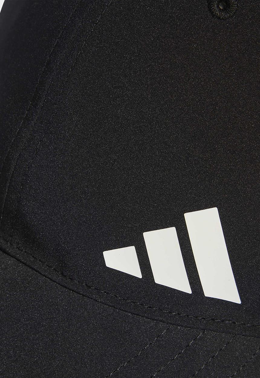 adidas Performance - 3 Stripe ess cap - black/white