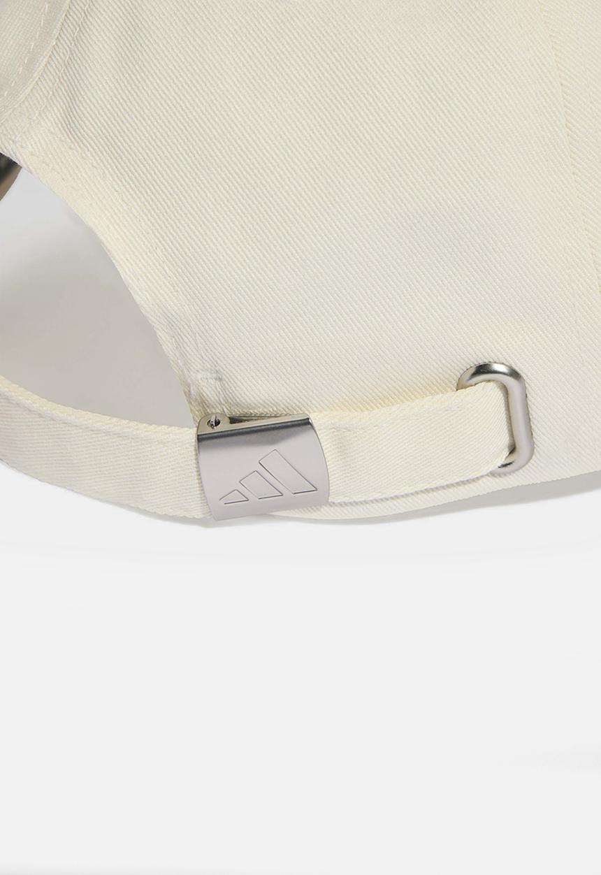 adidas Performance - Dad cap big logo - off white/dusky petrol