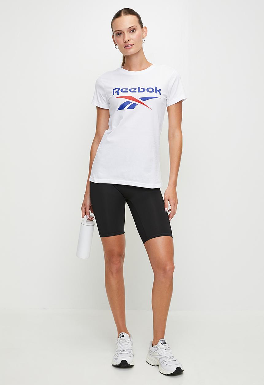 Reebok - Wren 2 Colour Logo Crew Ss Tee - White