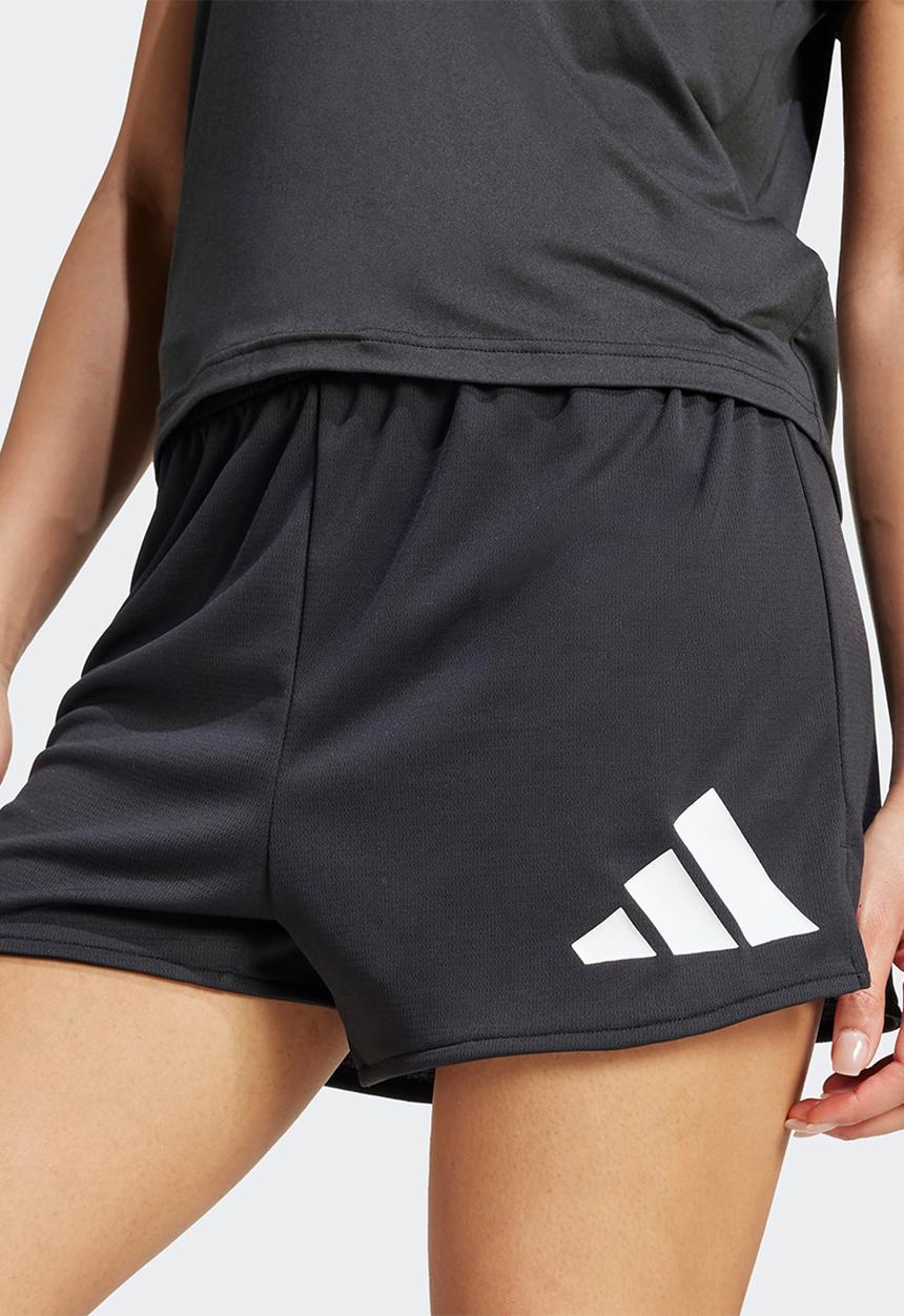 adidas Performance - Train essentials big logo shorts - black