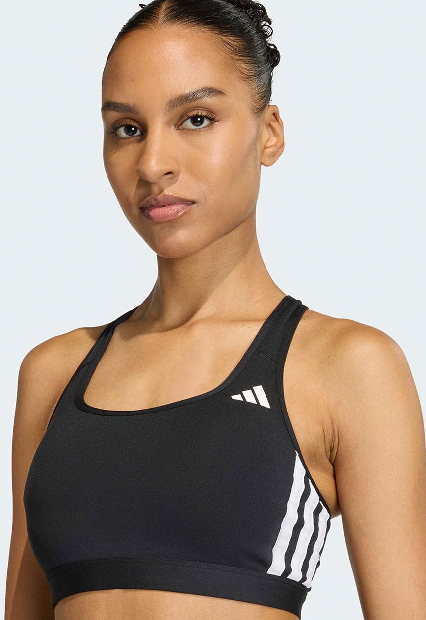 adidas Performance - Opt Ess 3S Ms  Bra - Black/White