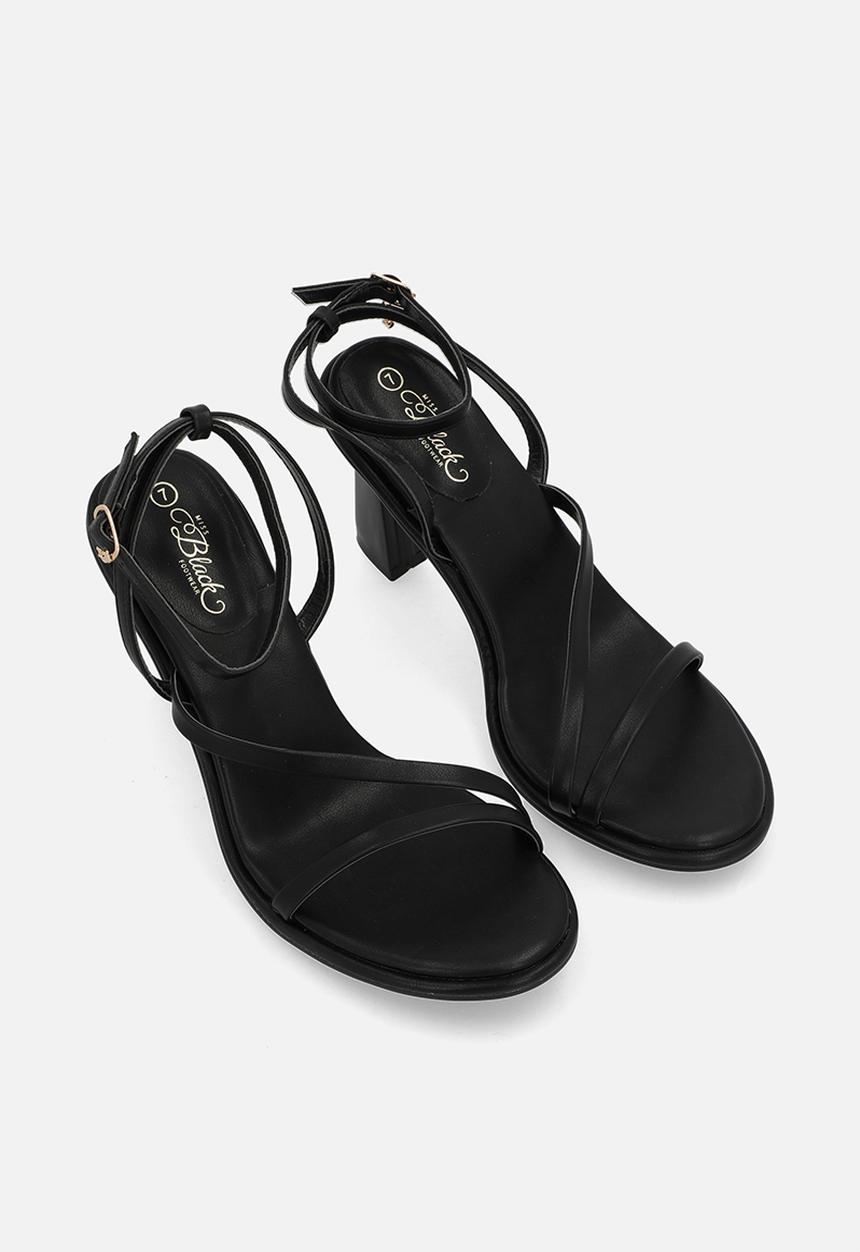 Miss Black - Nutella 1 comfort comfort sock thick heel - black