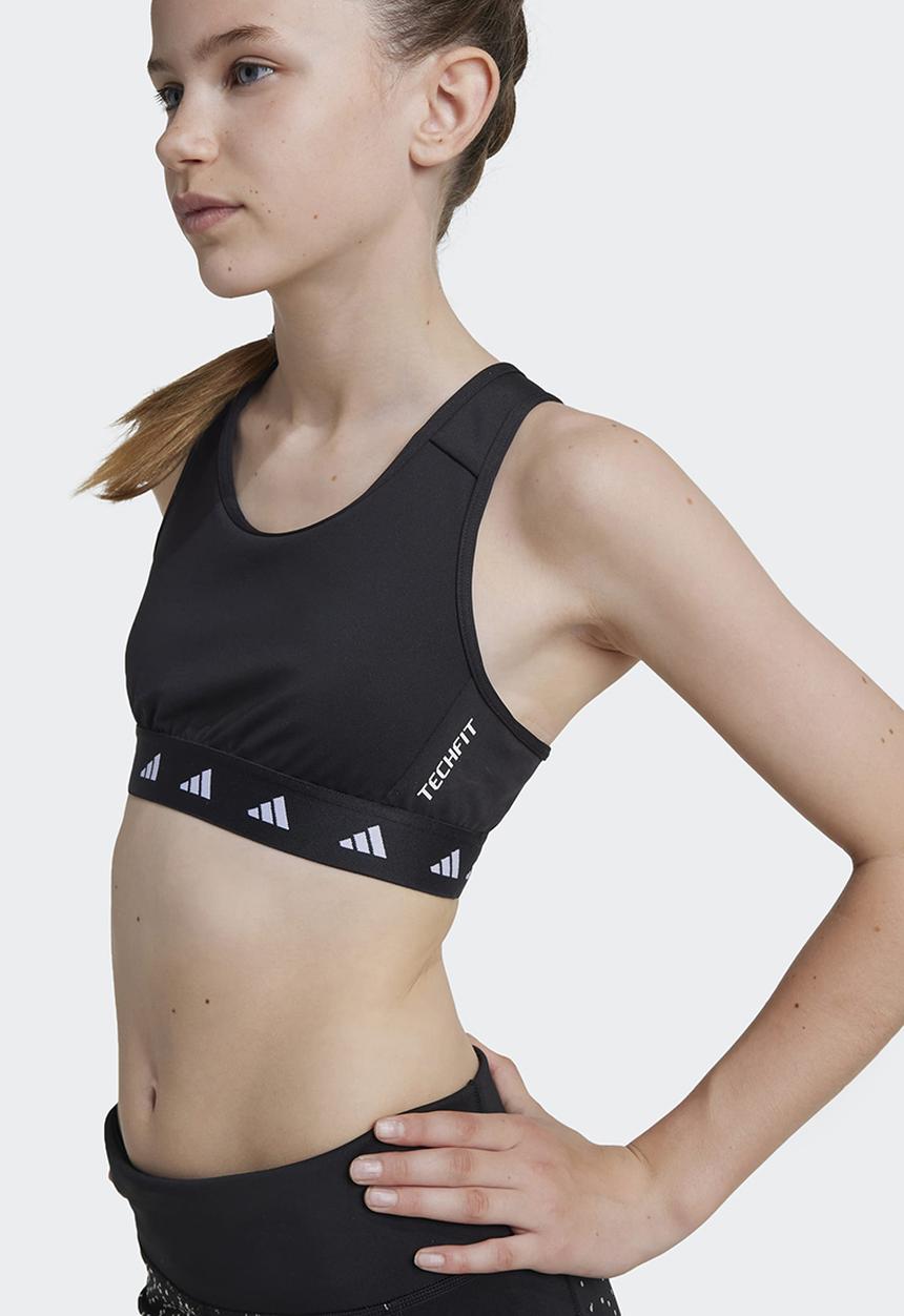 adidas Performance - Jg Power Tf Bra - Black/Carbon/White