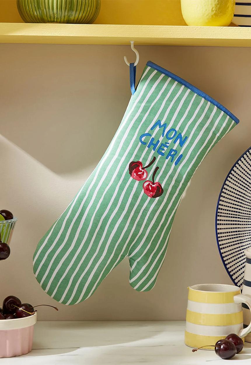 Ulster Weavers - Summer Fruits Oven Gauntlet - Green