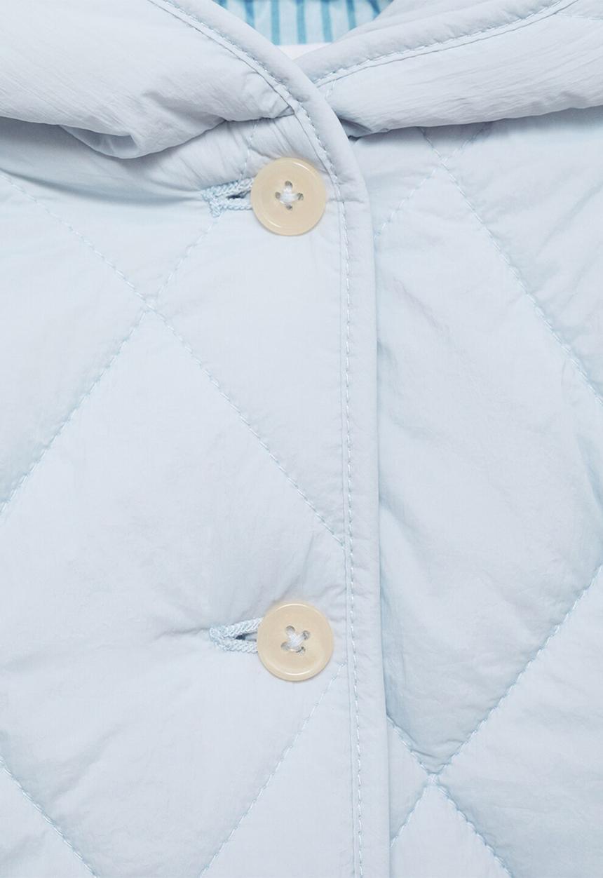 MANGO - Puffer coat lamp - light/pastel blue