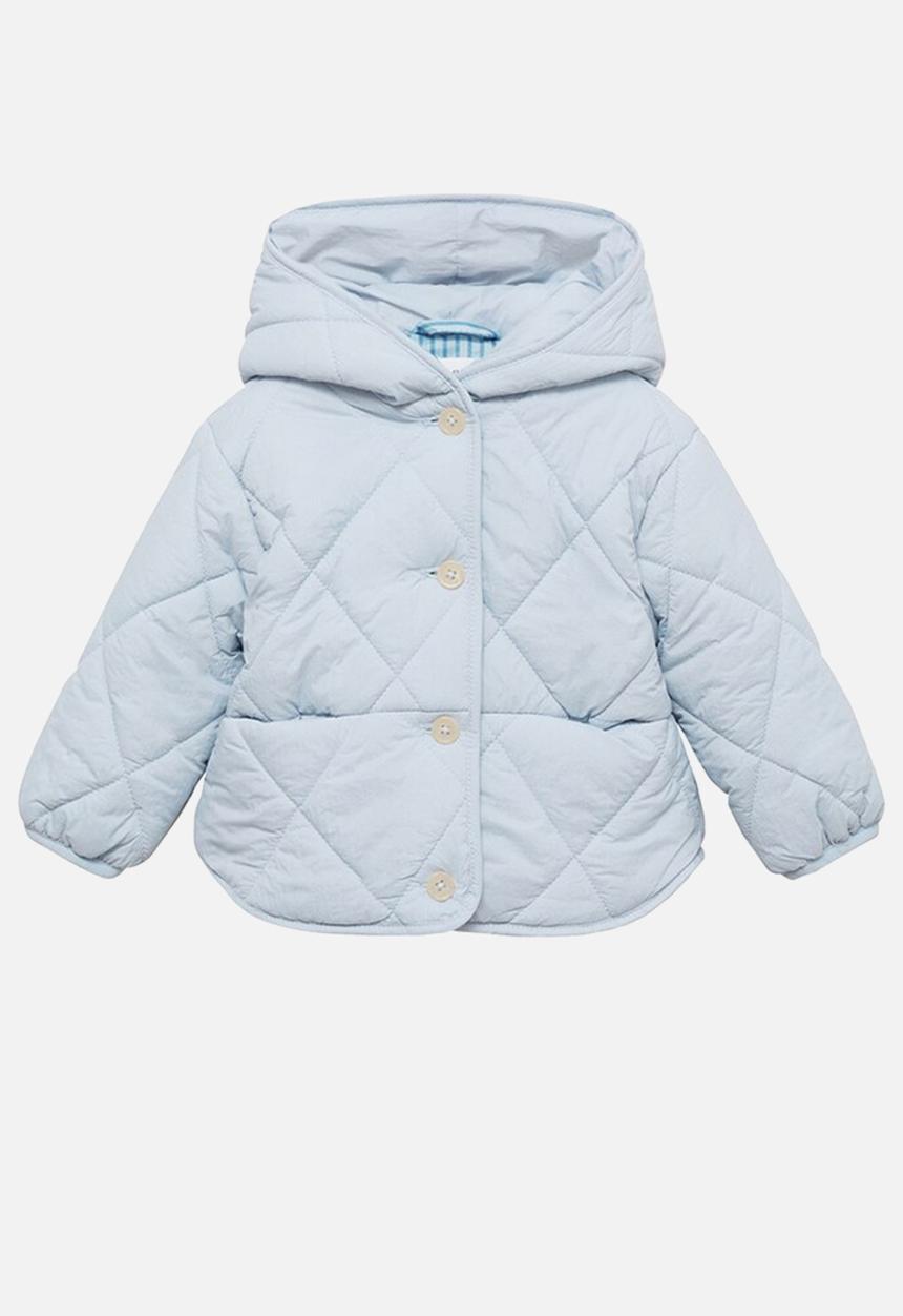 MANGO - Puffer coat lamp - light/pastel blue