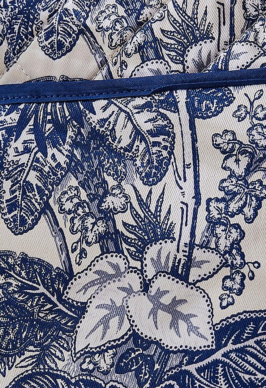 Ulster Weavers - Willow Toile Pot Mitt - Blue