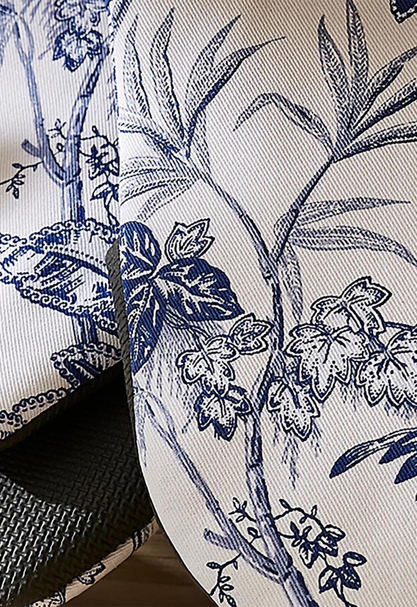 Ulster Weavers - Willow Toile Microwave Mitts - Blue