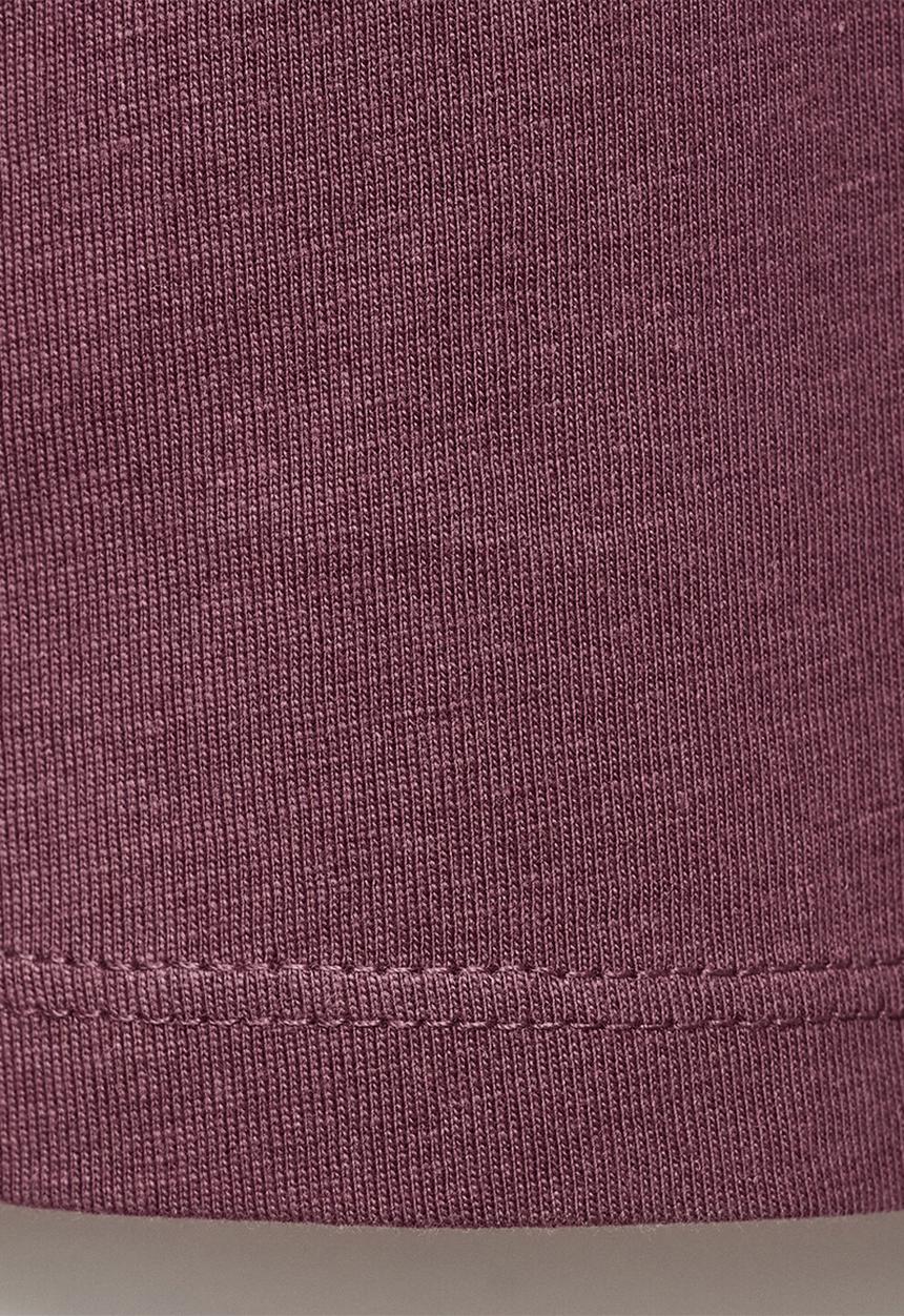 MANGO - T-shirt cutout - dark red