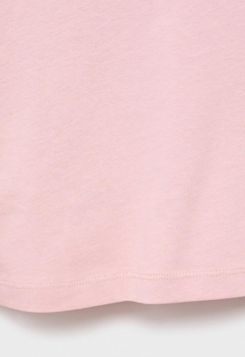 MANGO - T-shirt should - pink