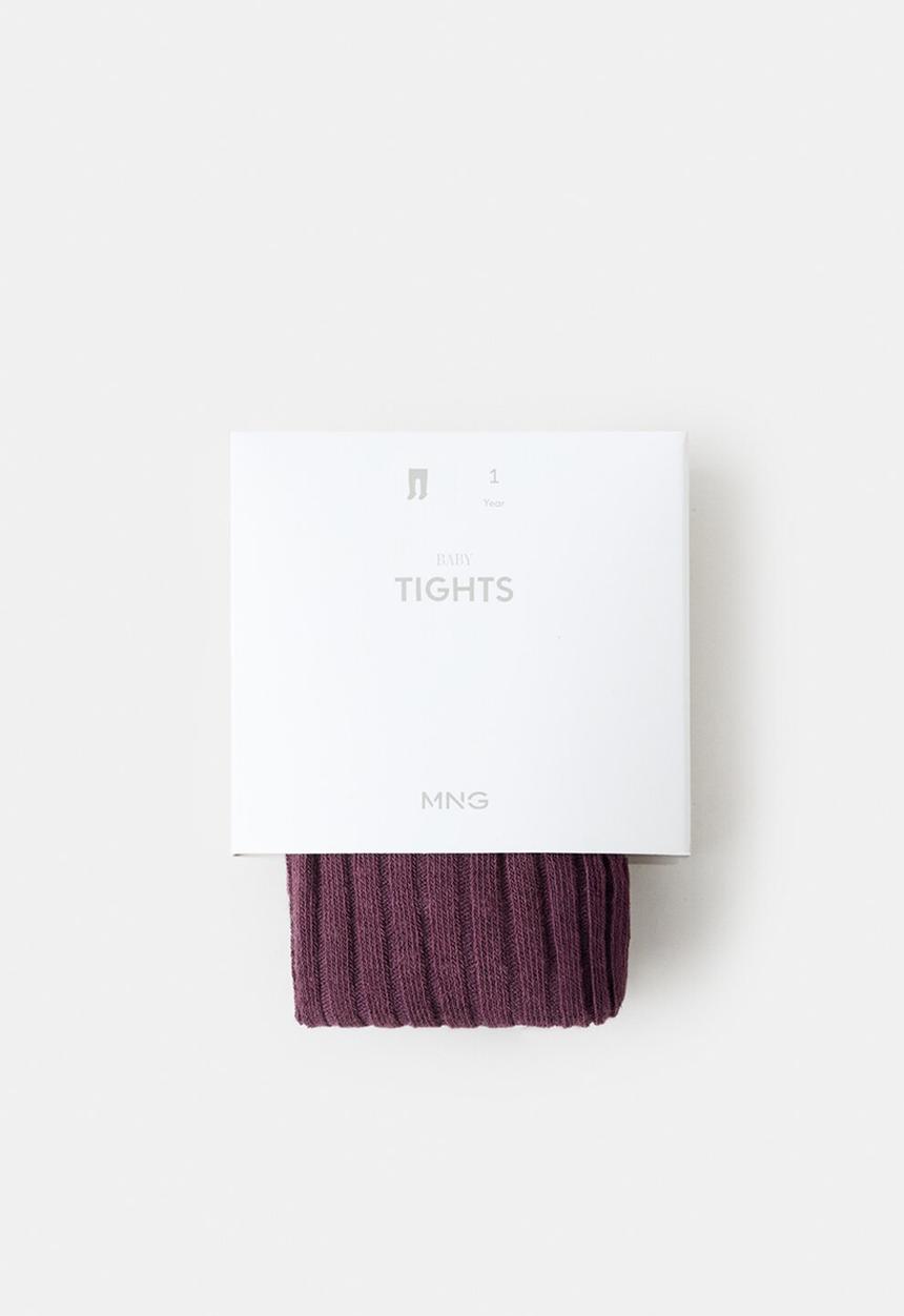 MANGO - Tights MINILEO - Dark Red