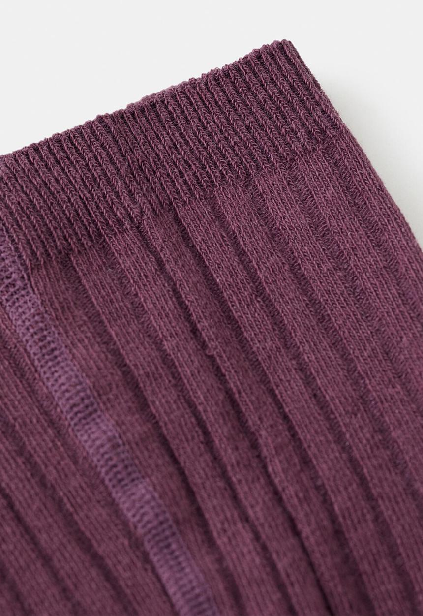 MANGO - Tights MINILEO - Dark Red