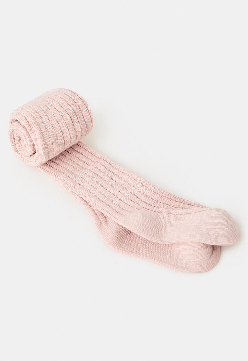 MANGO - Tights minileo - light pastel pink