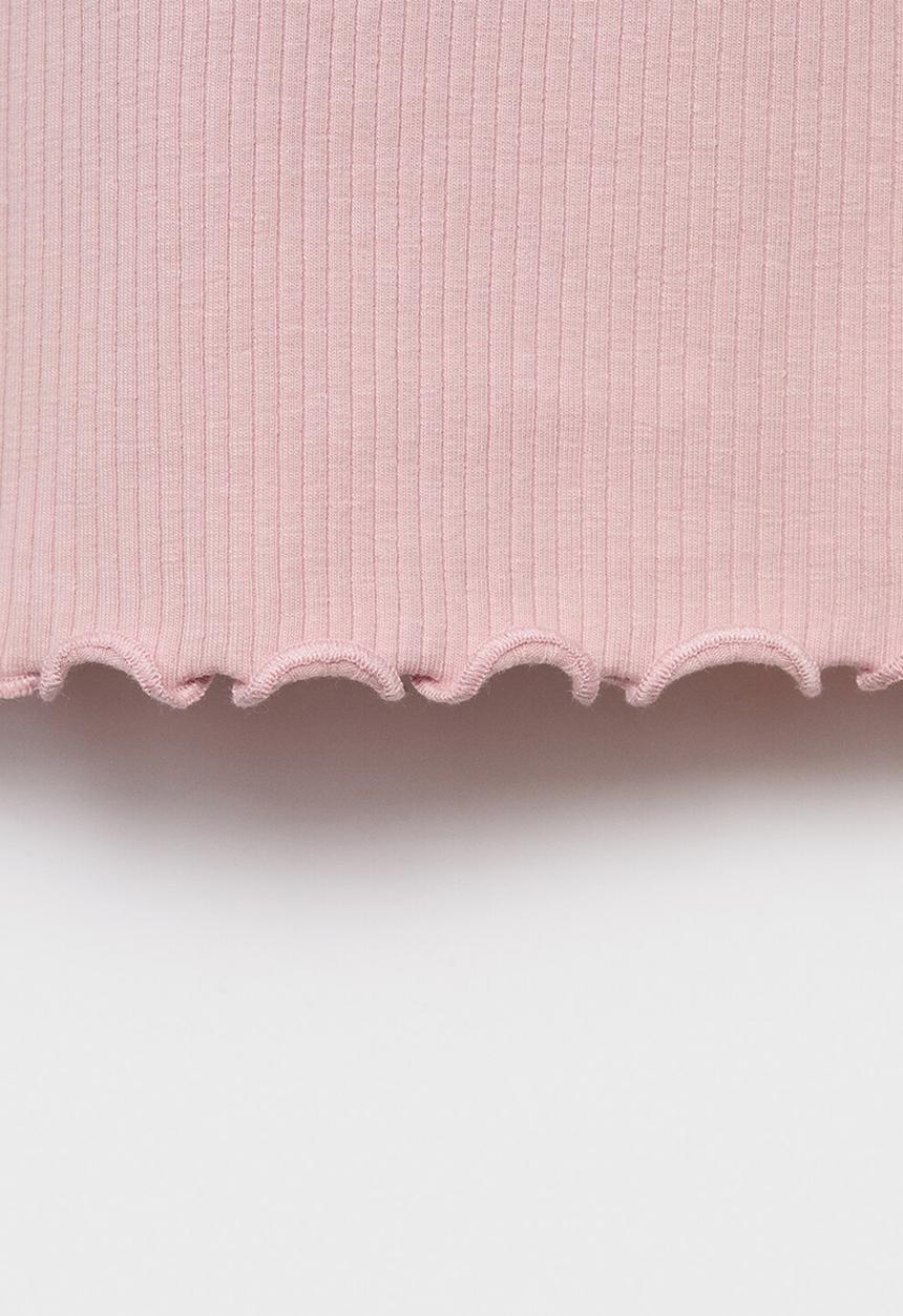 MANGO - T-Shirt TURBIRIB - Pink