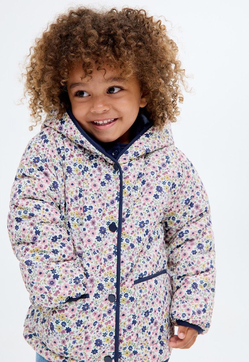 MANGO - Puffer coat cris - navy