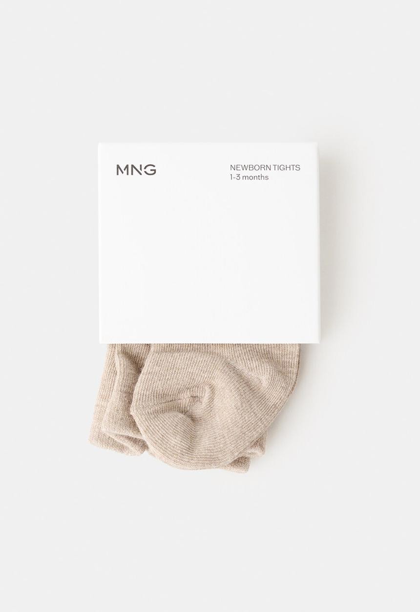 MANGO - Tights topo - medium brown