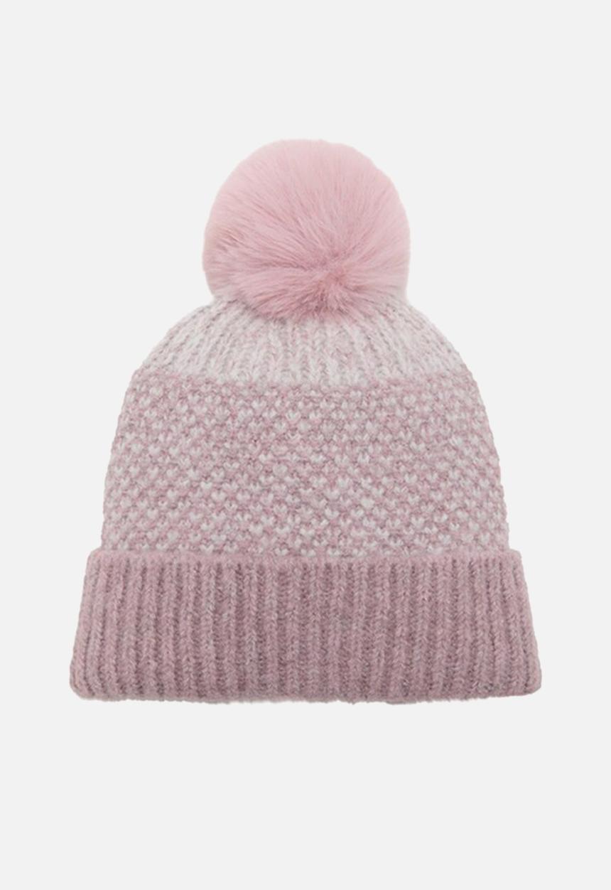 MANGO - Beanie OSLOP - Light/Pastel Pink
