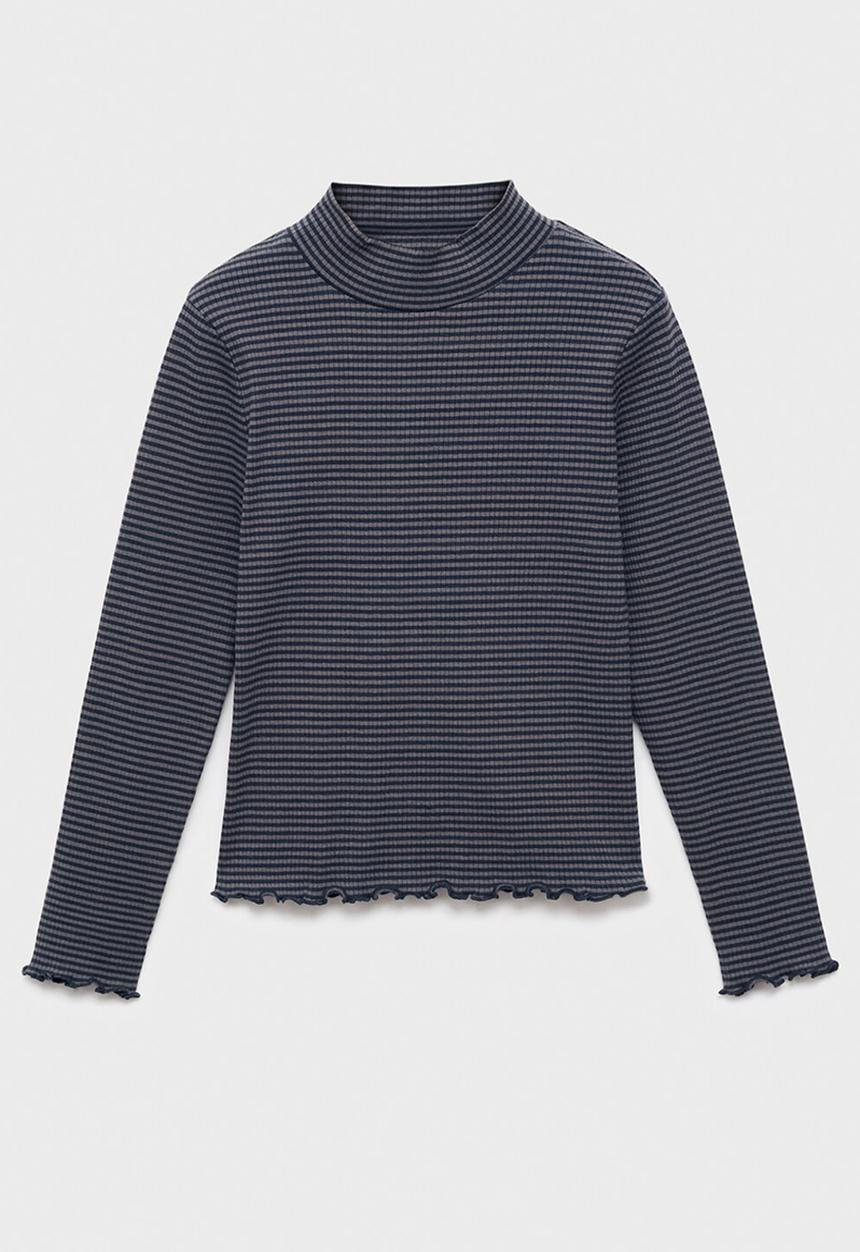 MANGO - T-Shirt TURBORIR - Navy