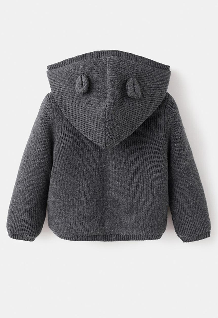 MANGO - Cardigan RIGA - Charcoal