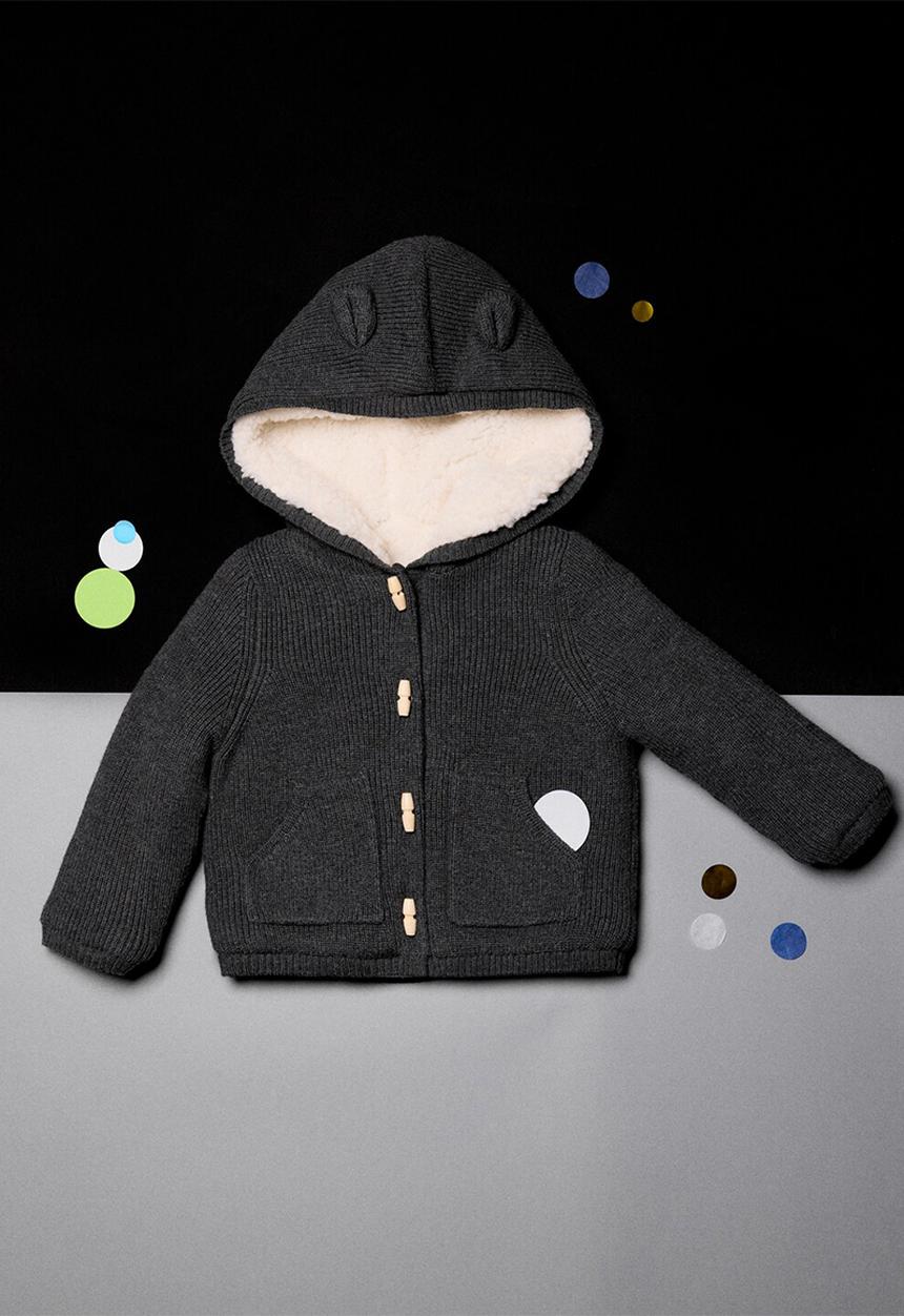 MANGO - Cardigan RIGA - Charcoal