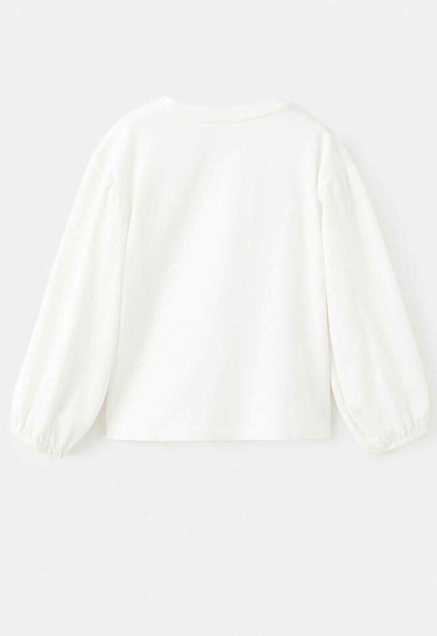 MANGO - T-Shirt PARTY - Natural