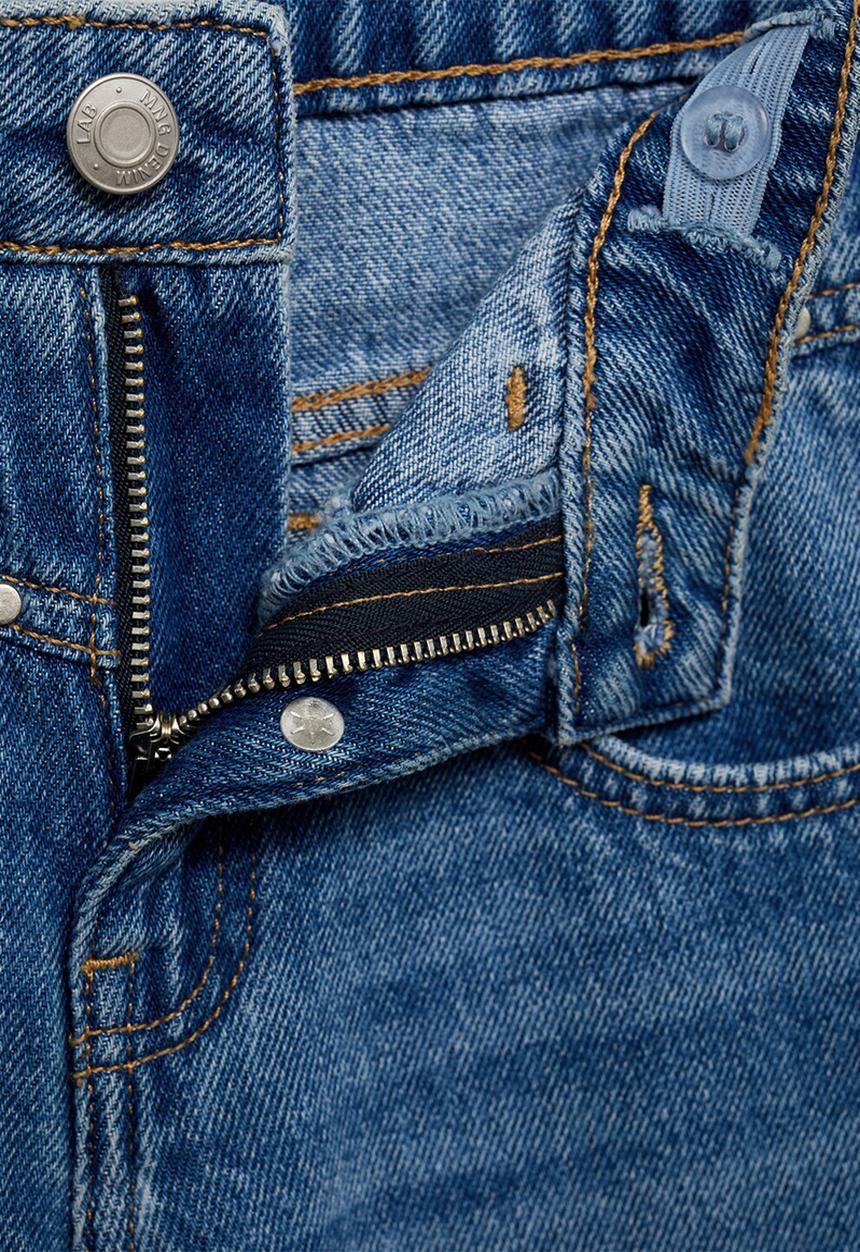 MANGO - Jeans studs - open blue