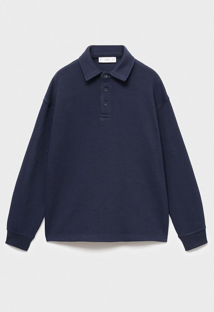 MANGO - Sweatshirt polos - navy