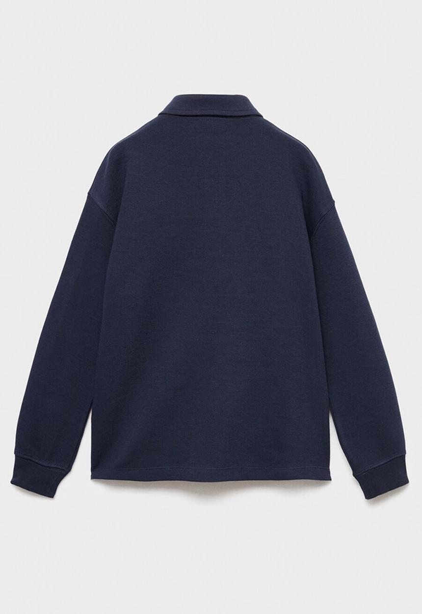 MANGO - Sweatshirt polos - navy