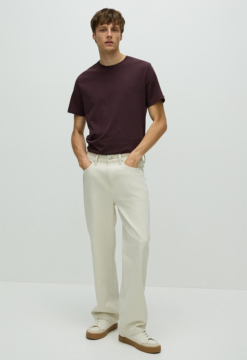 H&M - Slim fit t-shirt - purple