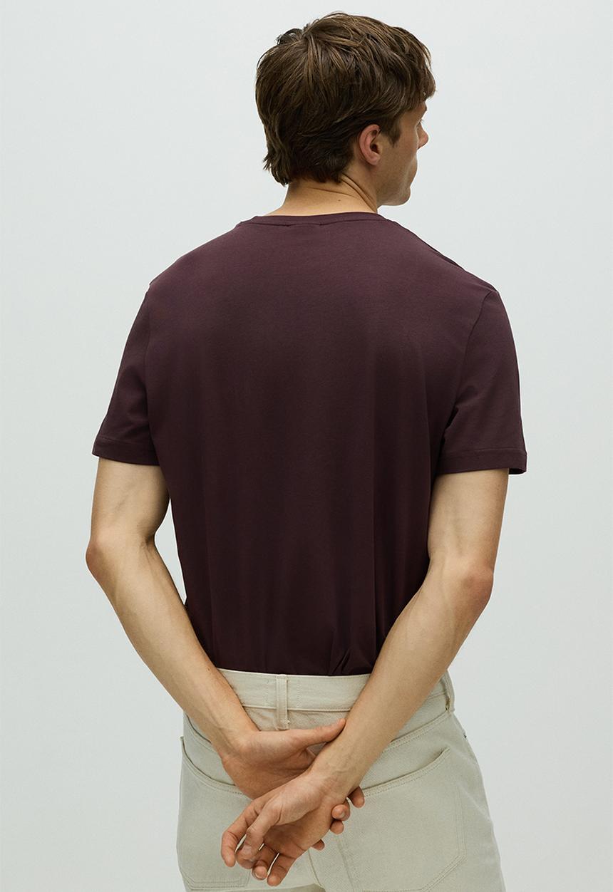 H&M - Slim fit t-shirt - purple