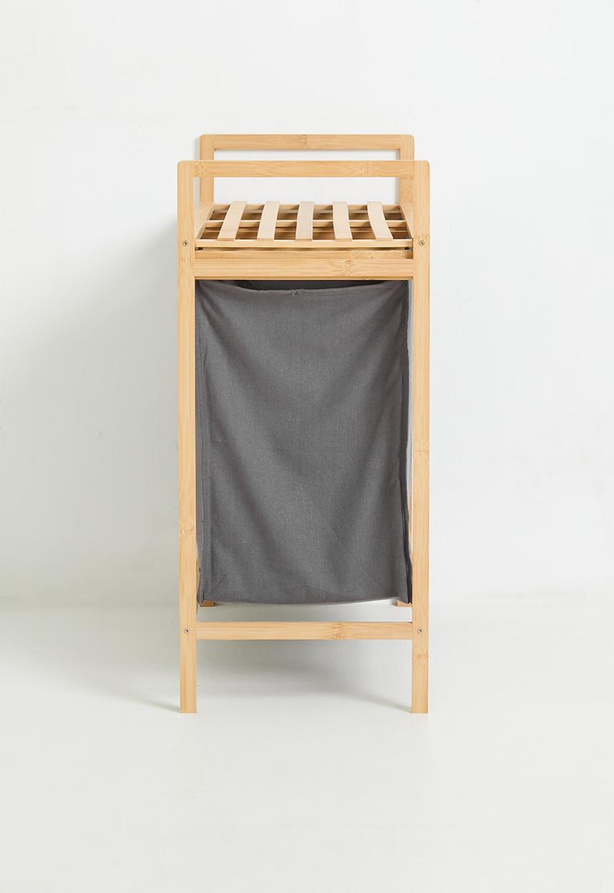 Maisonware - Bamboo Double Laundry Basket