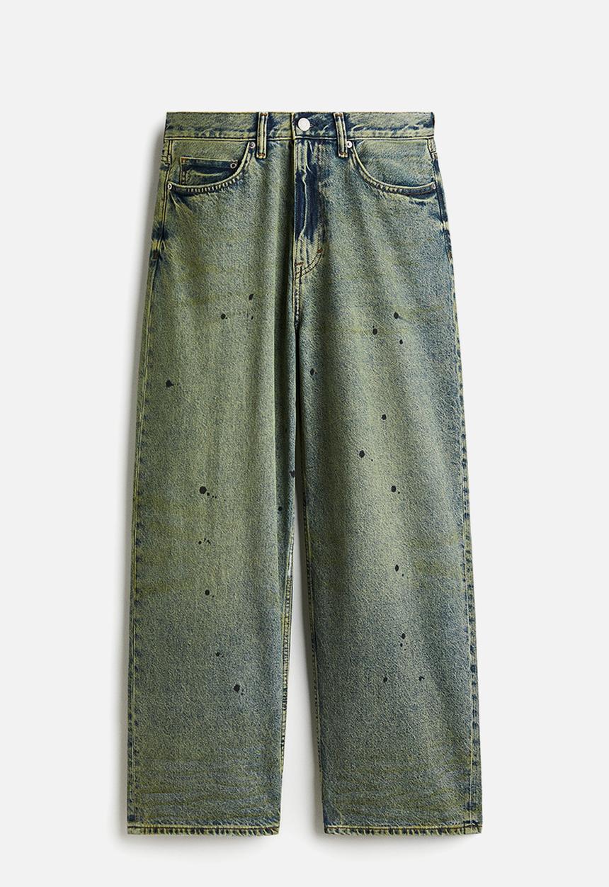 H&M - Baggy jeans - denim green